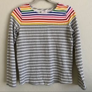 Hanna Andersson Bright Basics Striped Sweatshirt
